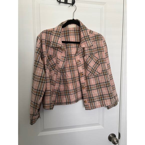 Altar'd State Tops - Altar’d state “see the good in all things” flannel size small